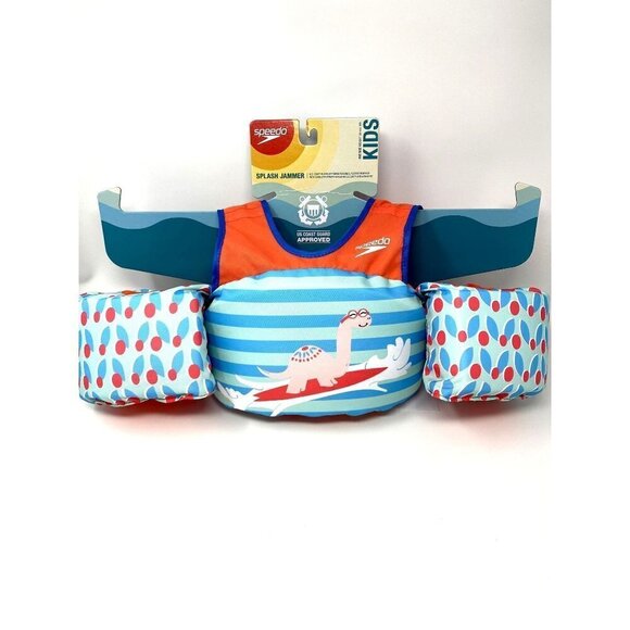 Speedo Splash Jammer Life Jacket Vest - Dino - Picture 3 of 6